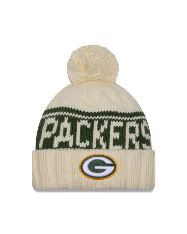 New Era Green Bay Packers NFL Sideline 2024 White kötött sapka - Sportmania.hu