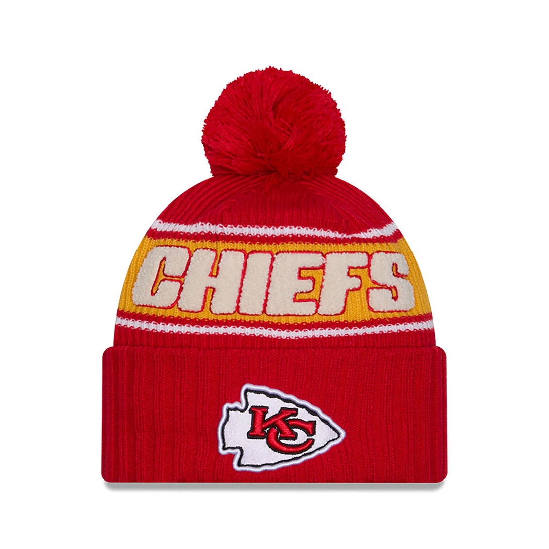 New Era Kansas City NFL Sideline 2024 Red Sport kötött sapka - Sportmania.hu