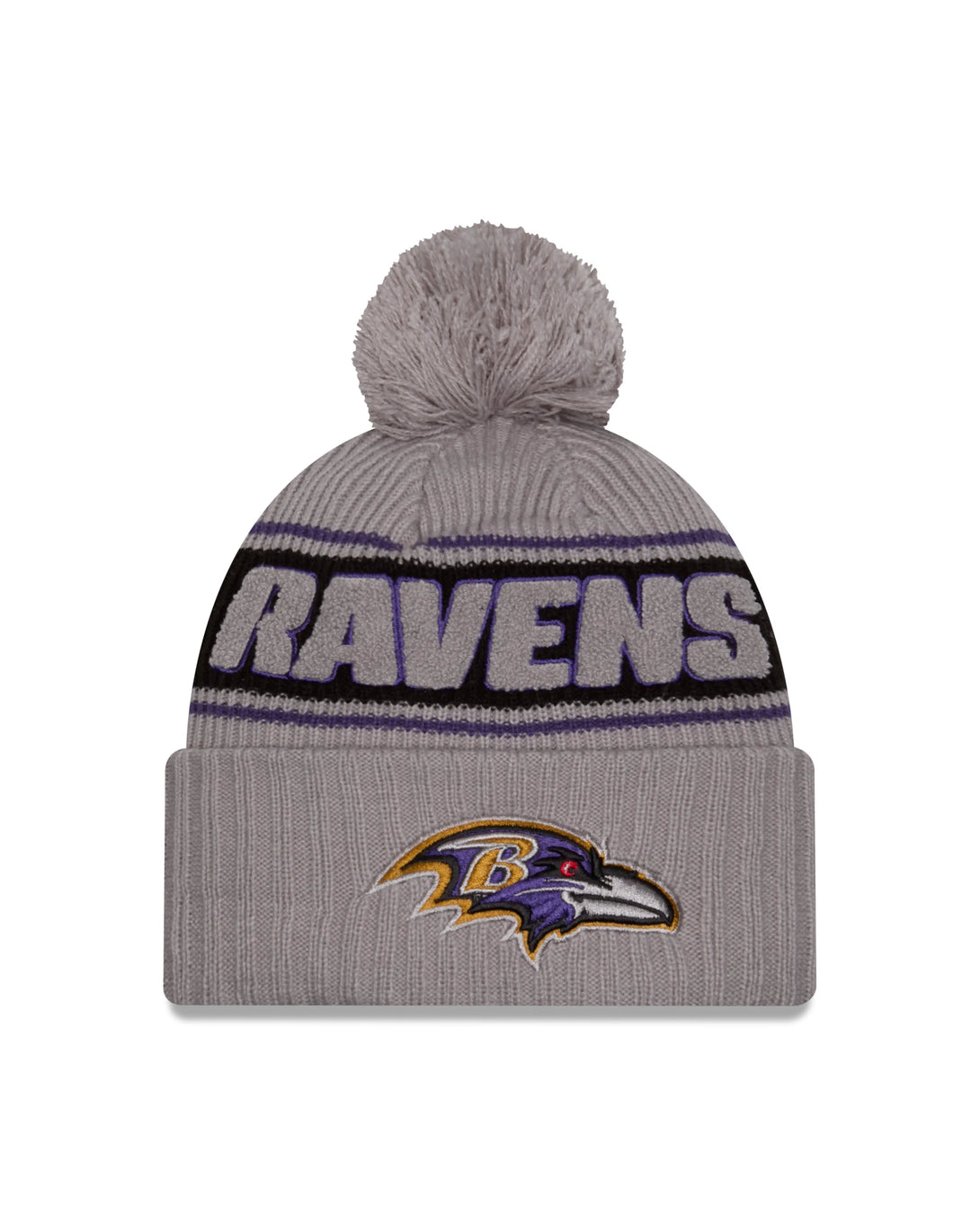 New Era Baltimore Ravens NFL Sideline 2024 Grey kötött sapka - Sportmania.hu