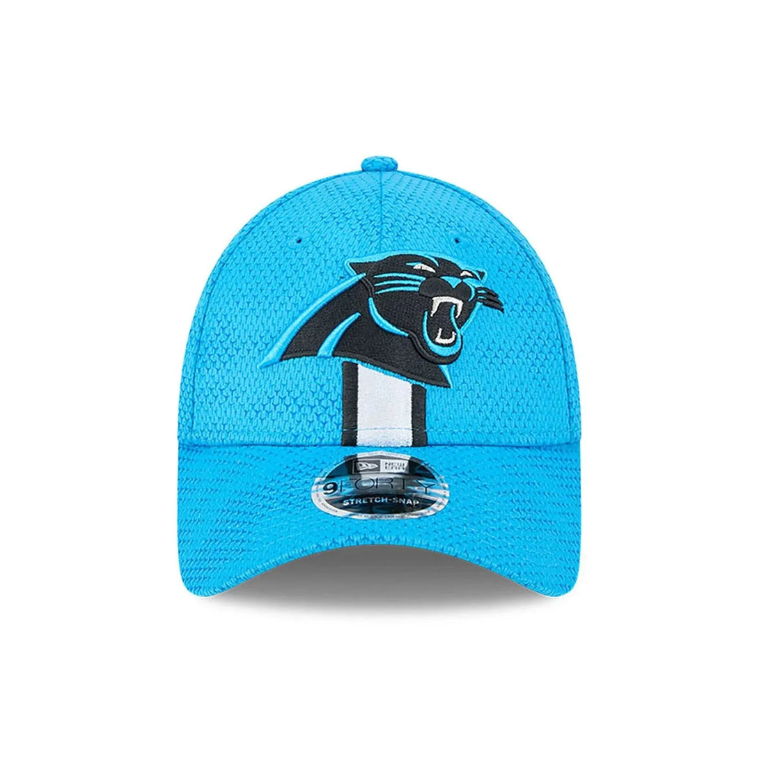 New Era Carolina Panthers NFL Sideline 2024 Blue 9FORTY Stretch Snap baseball sapka - Sportmania.hu