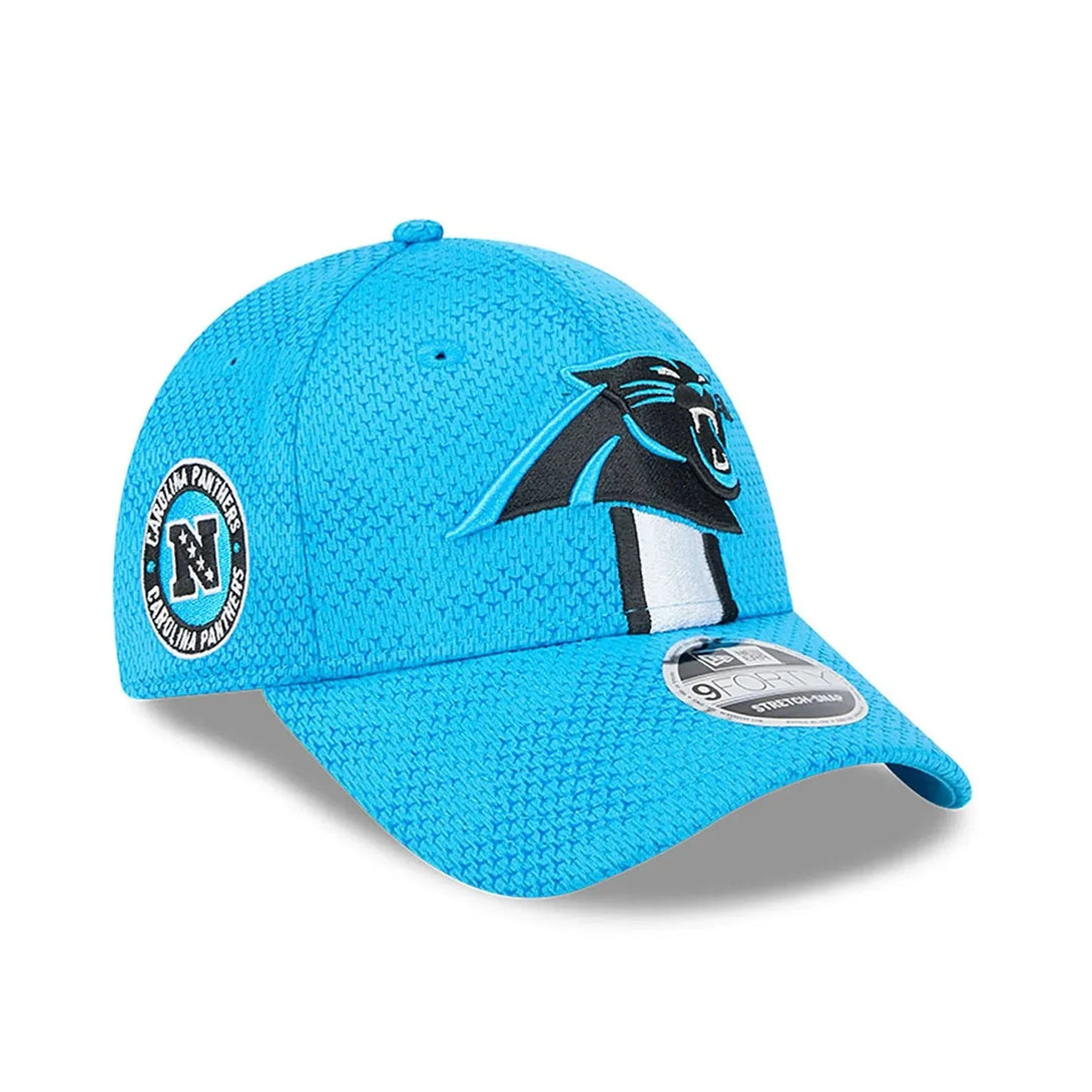 New Era Carolina Panthers NFL Sideline 2024 Blue 9FORTY Stretch Snap baseball sapka - Sportmania.hu