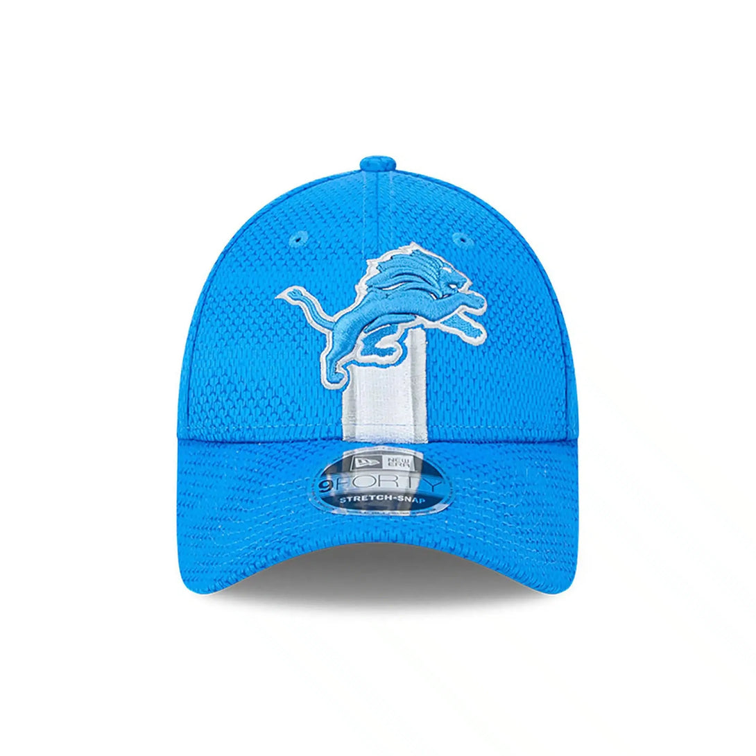 New Era Detroit Lions NFL Sideline 2024 Blue 9FORTY Stretch Snap baseball sapka - Sportmania.hu