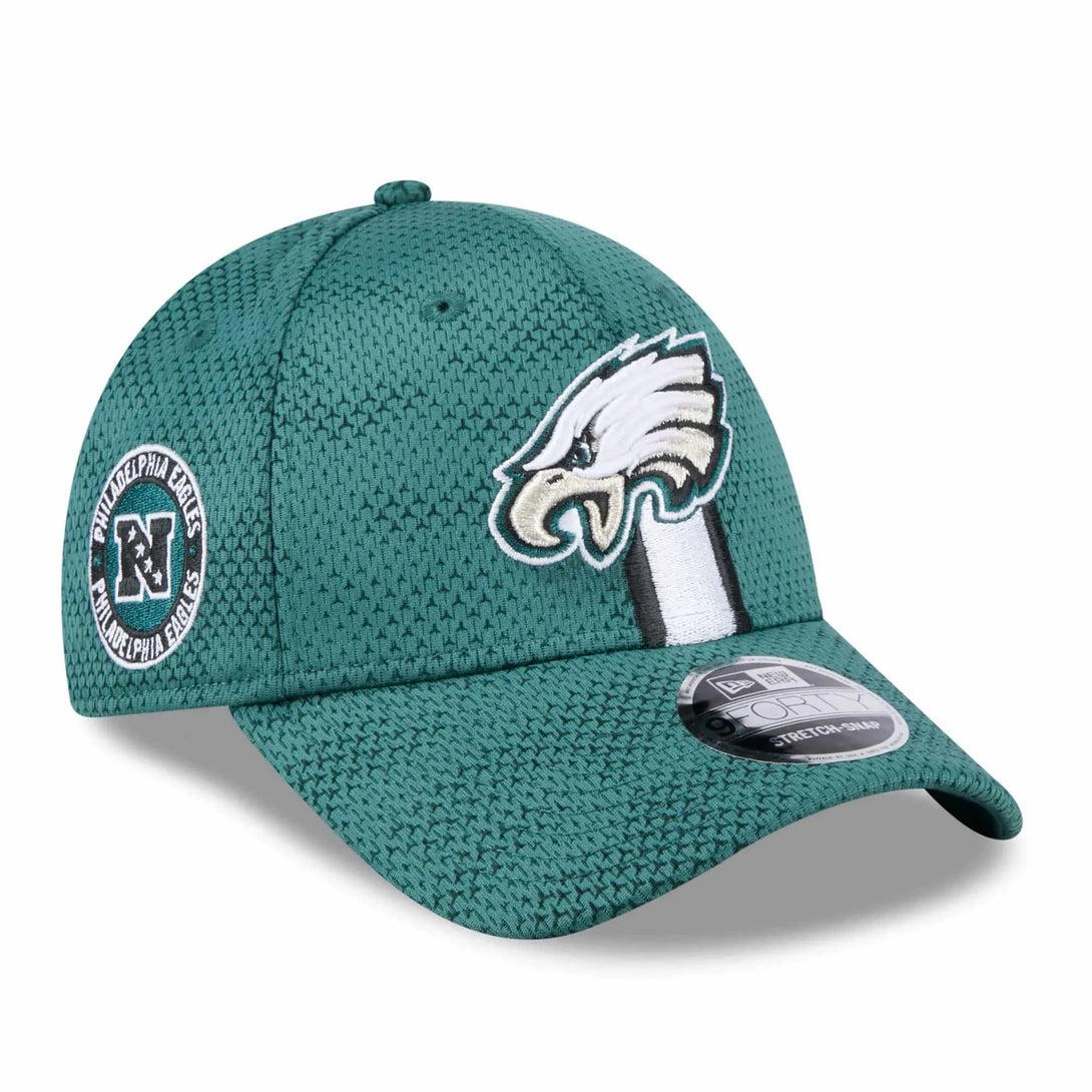 New Era Philadelphia Eagles NFL Sideline 2024 9FORTY Stretch Snap baseball sapka - Sportmania.hu