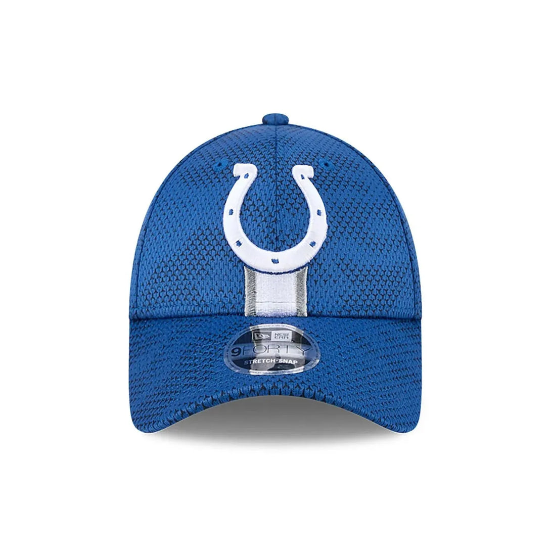 New Era Indianapolis Colts NFL Sideline 2024 Blue 9FORTY Stretch Snap Baseball sapka - Sportmania.hu