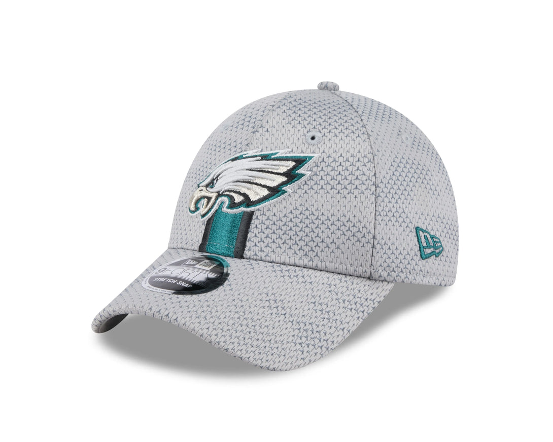 New Era Philadelphia Eagles NFL Sideline 2024 Gray 9FORTY Stretch Snap baseball sapka - Sportmania.hu