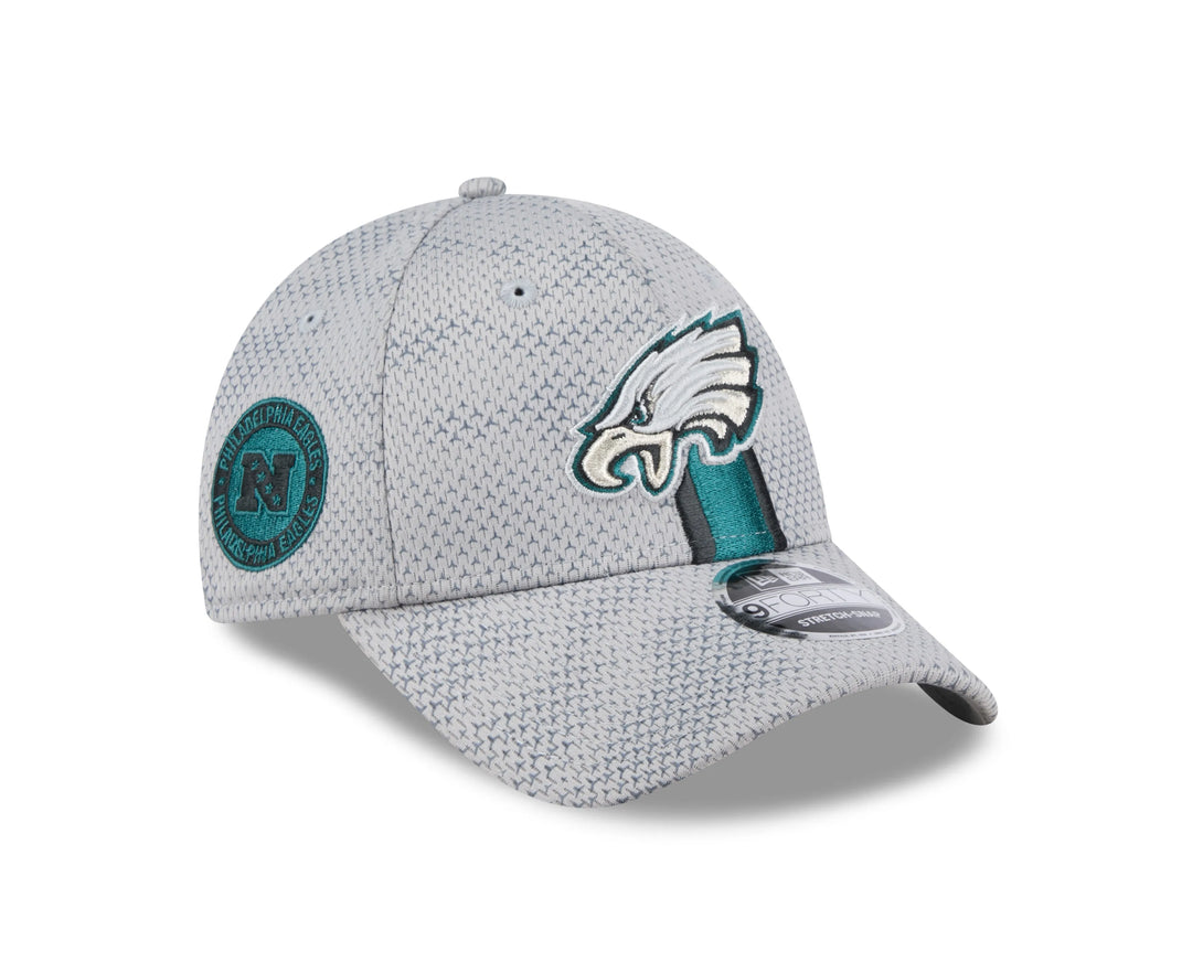 New Era Philadelphia Eagles NFL Sideline 2024 Gray 9FORTY Stretch Snap baseball sapka - Sportmania.hu