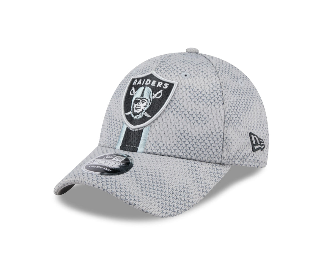 New Era Las Vegas Raiders NFL Sideline 2024 Gray 9FORTY Stretch Snap baseball sapka - Sportmania.hu