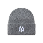New York Yankees Womens Grey Wide Cuff Knit Beanie női kötött sapka