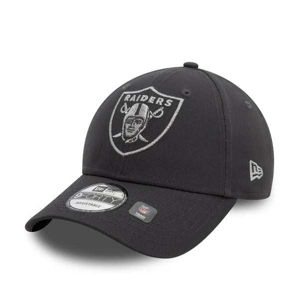 New Era Las Vegas Raiders Metallic Outline Dark Grey 9FORTY baseball sapka