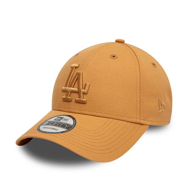 New Era LA Dodgers League Essential Dark Beige 9FORTY Baseball sapka