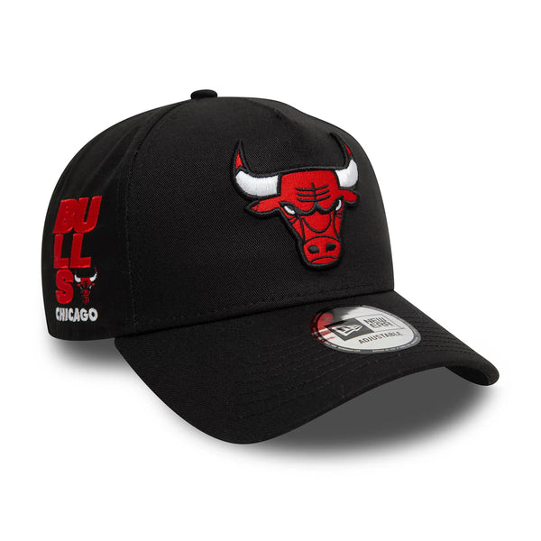 New Era Chicago Bulls NBA Patch Black 9FORTY A-Frame baseball sapka