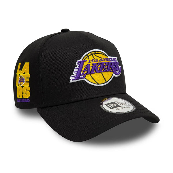 New Era LA Lakers NBA Patch Black 9FORTY A-Frame baseball sapka