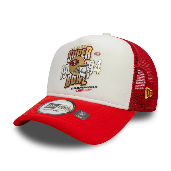 New Era Super Bowl San Francisco 49ers 9FORTY A-Frame Trucker sapka