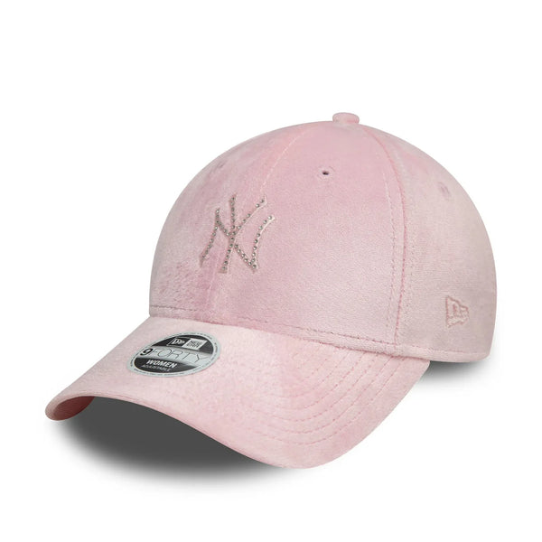 New York Yankees Diamante Pink 9FORTY bársony baseball sapka, női