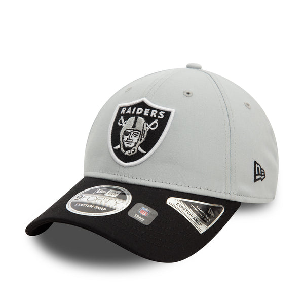 New Era Las Vegas Raiders NFL White 9FORTY Stretch Snap sapka