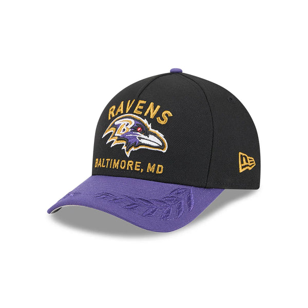 New Era Baltimore Ravens NFL Draft 2025 9FORTY M-Crown AF Snapback sapka