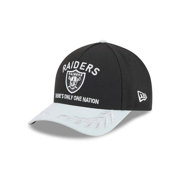 New Era Las Vegas Raiders NFL Draft 2025 9FORTY M-Crown AF Snapback sapka