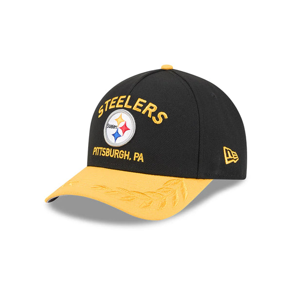 New Era Pittsburgh Steelers NFL Draft 2025 9FORTY M-Crown AF Snapback sapka