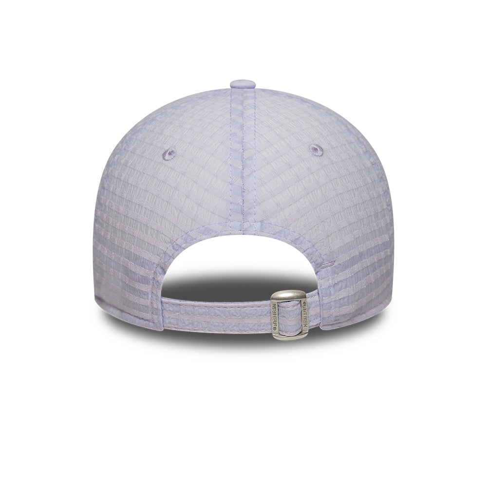 New Era New York Yankees Seersucker 9TWENTY Purple női baseball sapka