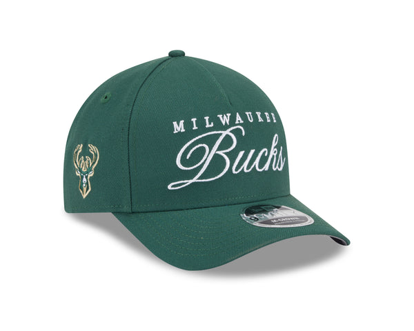New Era NBA Milwaukee Bucks Draft 2025 9FORTY baseball sapka