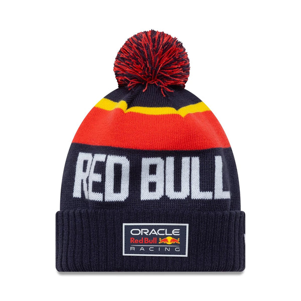 New EraRed Bull Racing Wordmark Cuff Knit Beanie kötött sapka