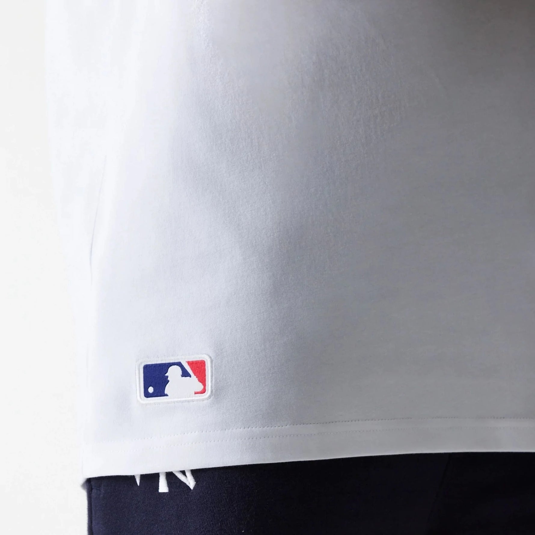 New York Yankees MLB Midi White Sleeveless Póló