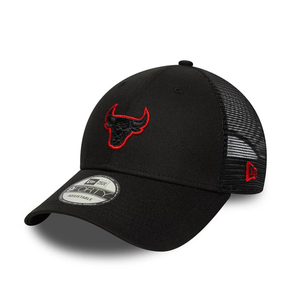 New Era Chicago Bulls NBA Black 9FORTY Adjustable Trucker sapka