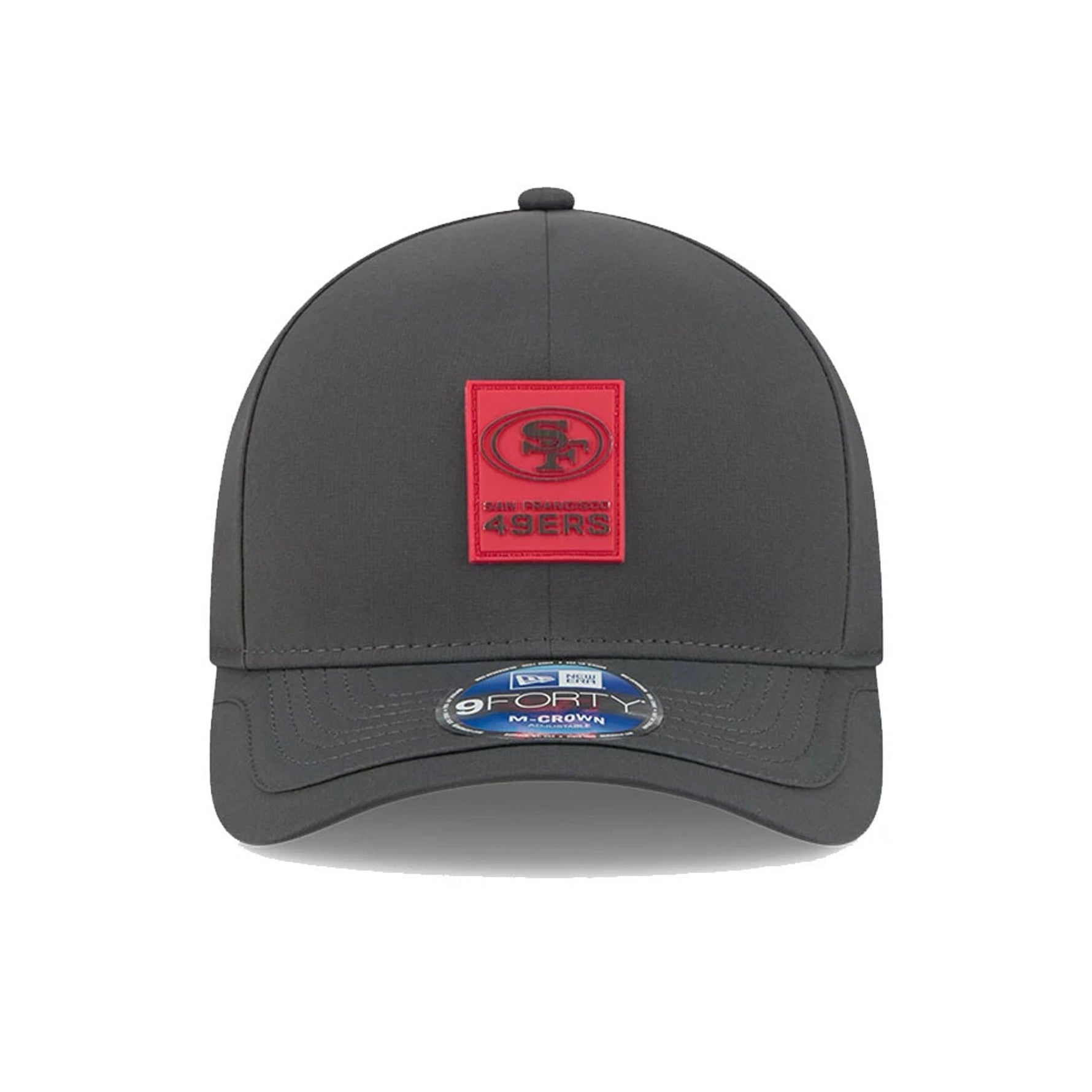 San Francisco 49ers NFL Sideline 2025 Charcoal 9FORTY M-Crown Adjustable Cap - baseball sapka