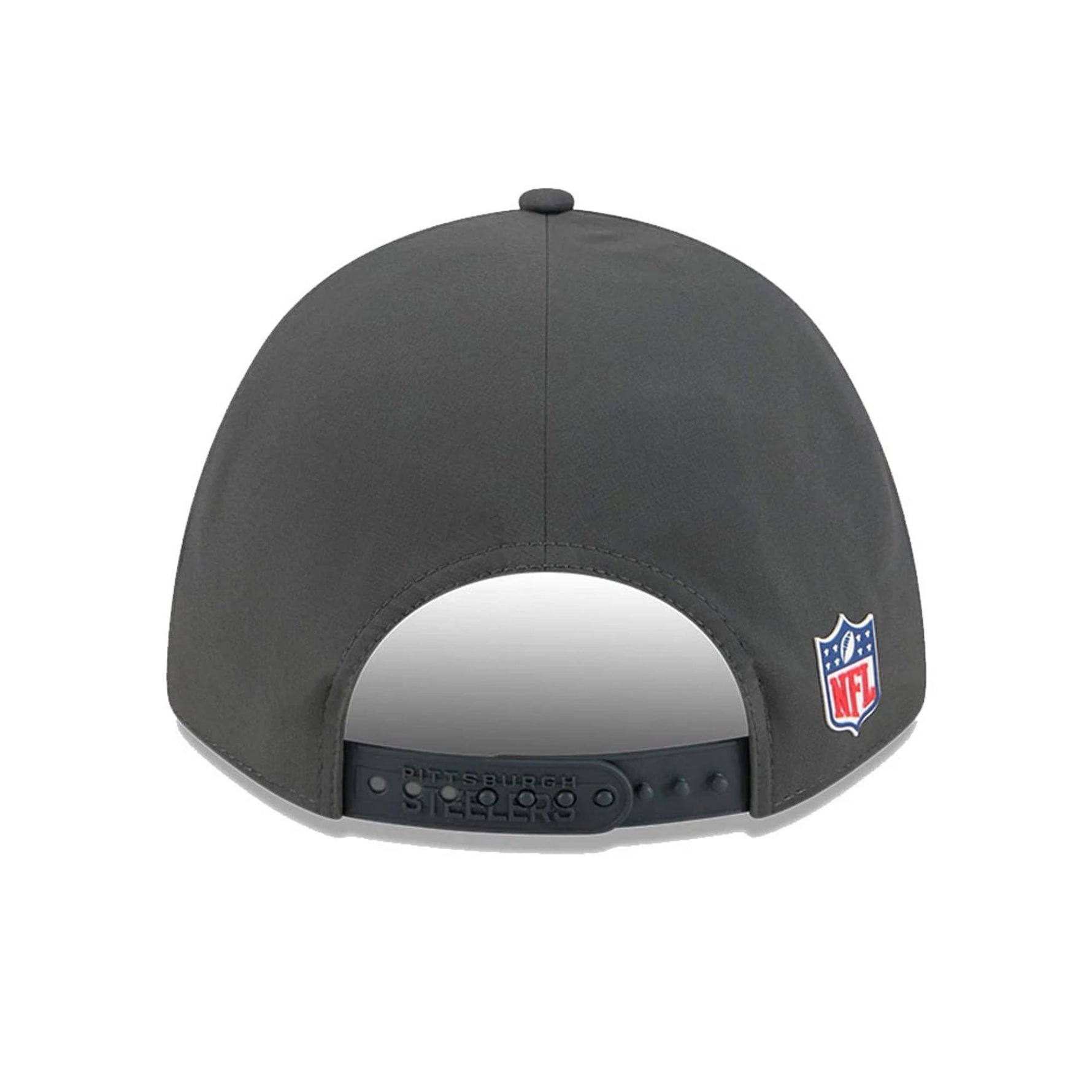 Pittsburgh Steelers NFL Sideline 2025 Charcoal 9FORTY M-Crown Adjustable Cap - baseball sapka