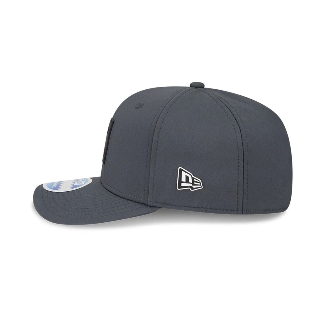 Atlanta Falcons NFL Sideline 2025 Charcoal 9SEVENTY Stretch Snap Adjustable Cap - baseball sapka