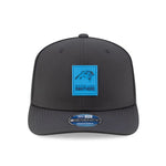 Carolina Panthers NFL Sideline 2025 Charcoal 9SEVENTY Stretch Snap Adjustable Cap - baseball sapka