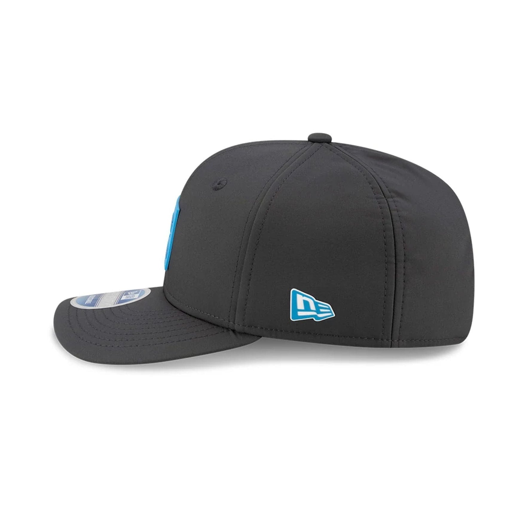 Carolina Panthers NFL Sideline 2025 Charcoal 9SEVENTY Stretch Snap Adjustable Cap - baseball sapka