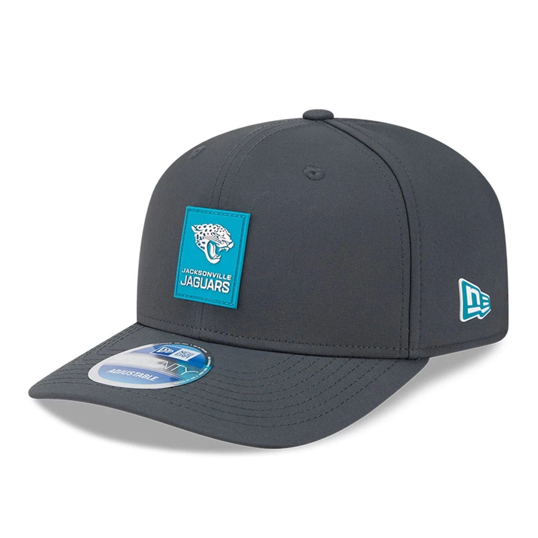 Jacksonville Jaguars NFL Sideline 2025 Charcoal 9SEVENTY Stretch Snap Adjustable Cap - baseball sapka