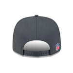 Las Vegas Raiders NFL Sideline 2025 Charcoal 9SEVENTY Stretch Snap Adjustable Cap - baseball sapka