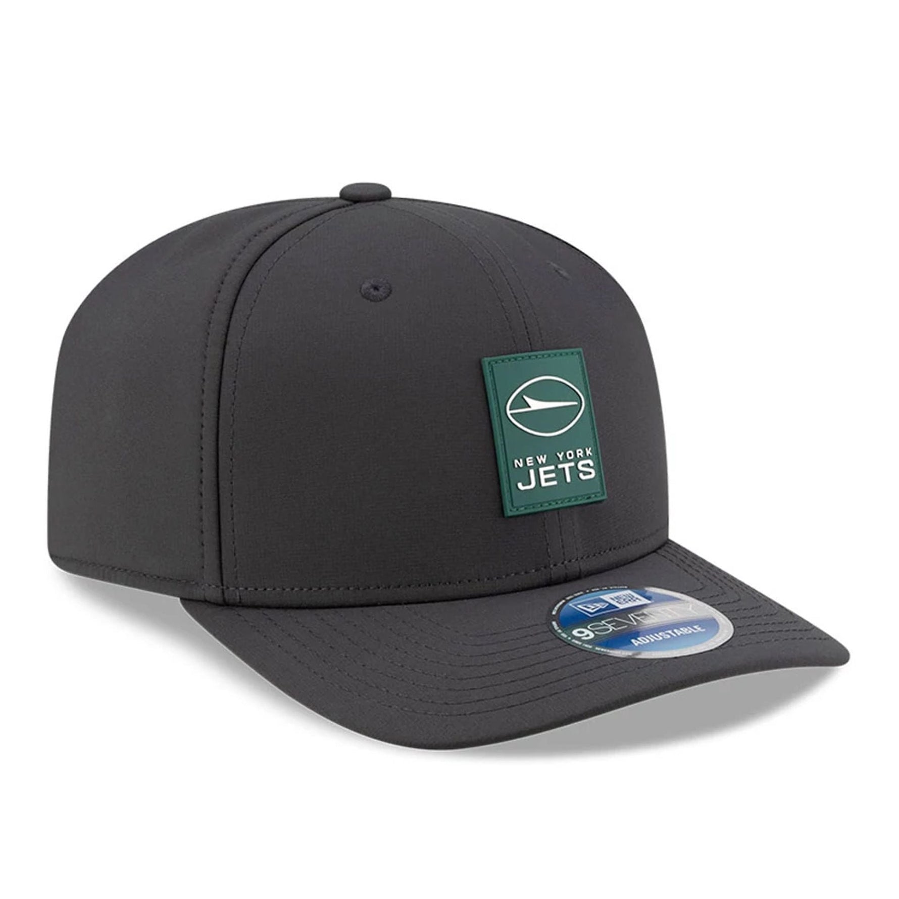 New York Jets NFL Sideline 2025 Charcoal 9SEVENTY Stretch Snap Adjustable Cap - baseball sapka