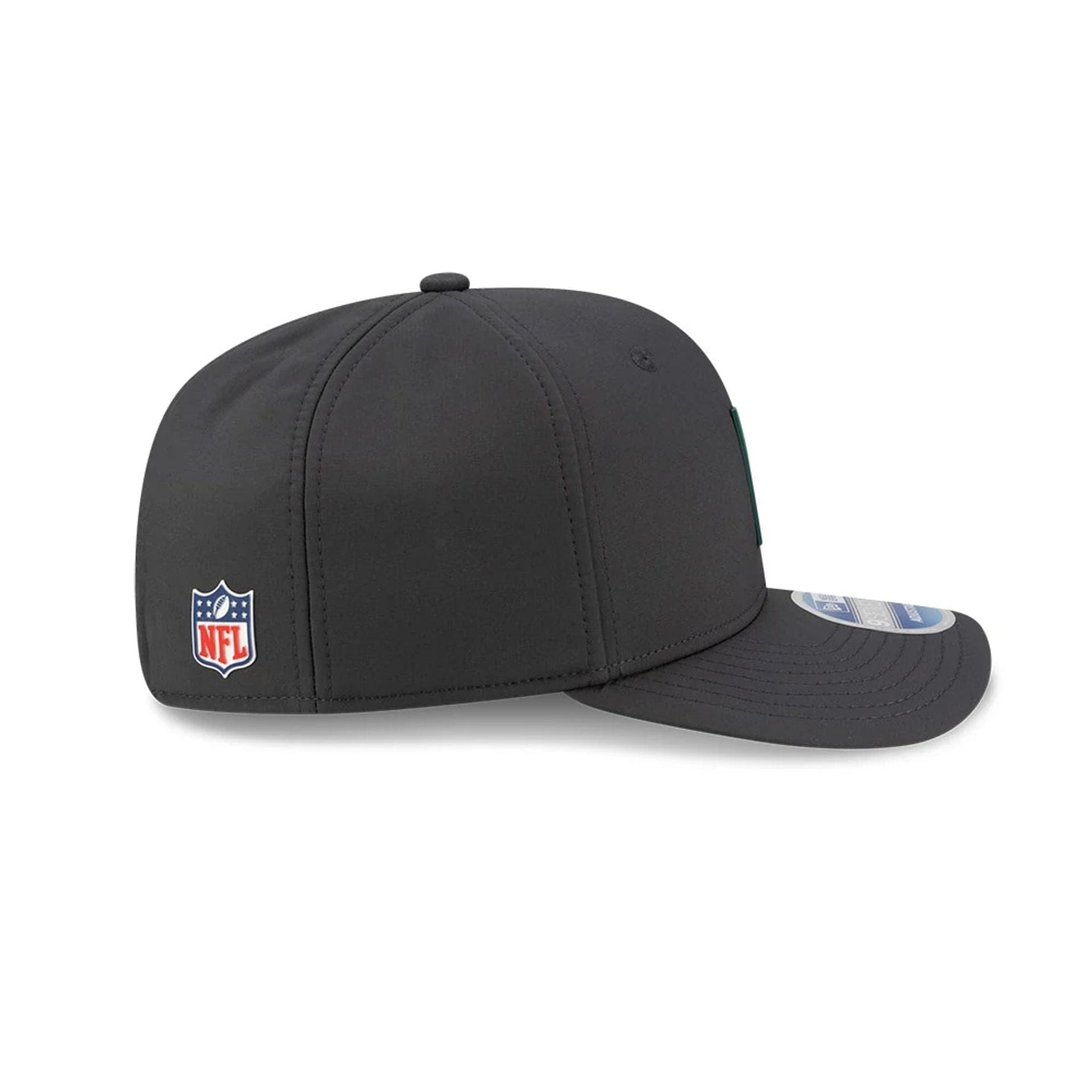New York Jets NFL Sideline 2025 Charcoal 9SEVENTY Stretch Snap Adjustable Cap - baseball sapka
