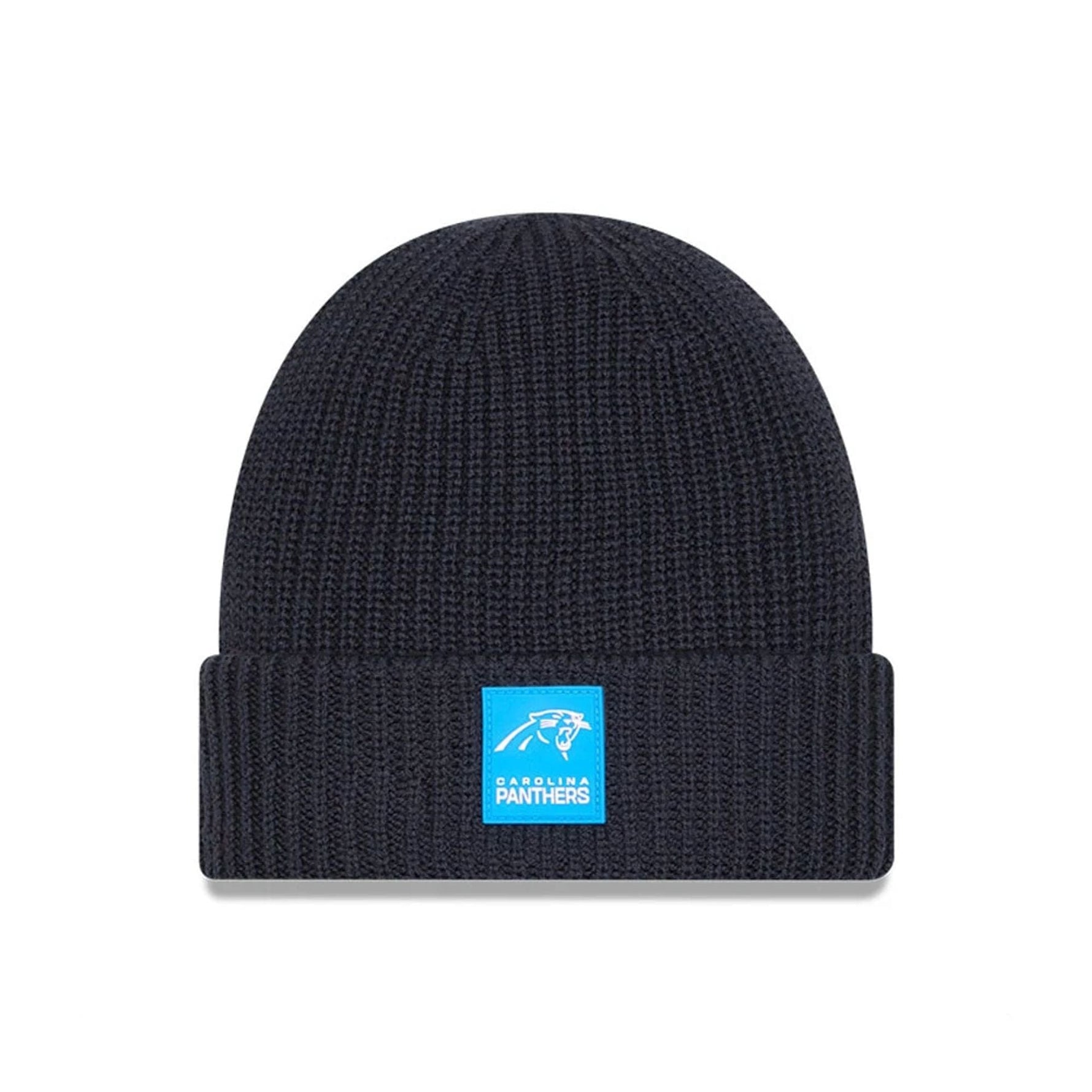 Carolina Panthers NFL Sideline 2025 Charcoal Cuff Knit Beanie Hat - kötött sapka