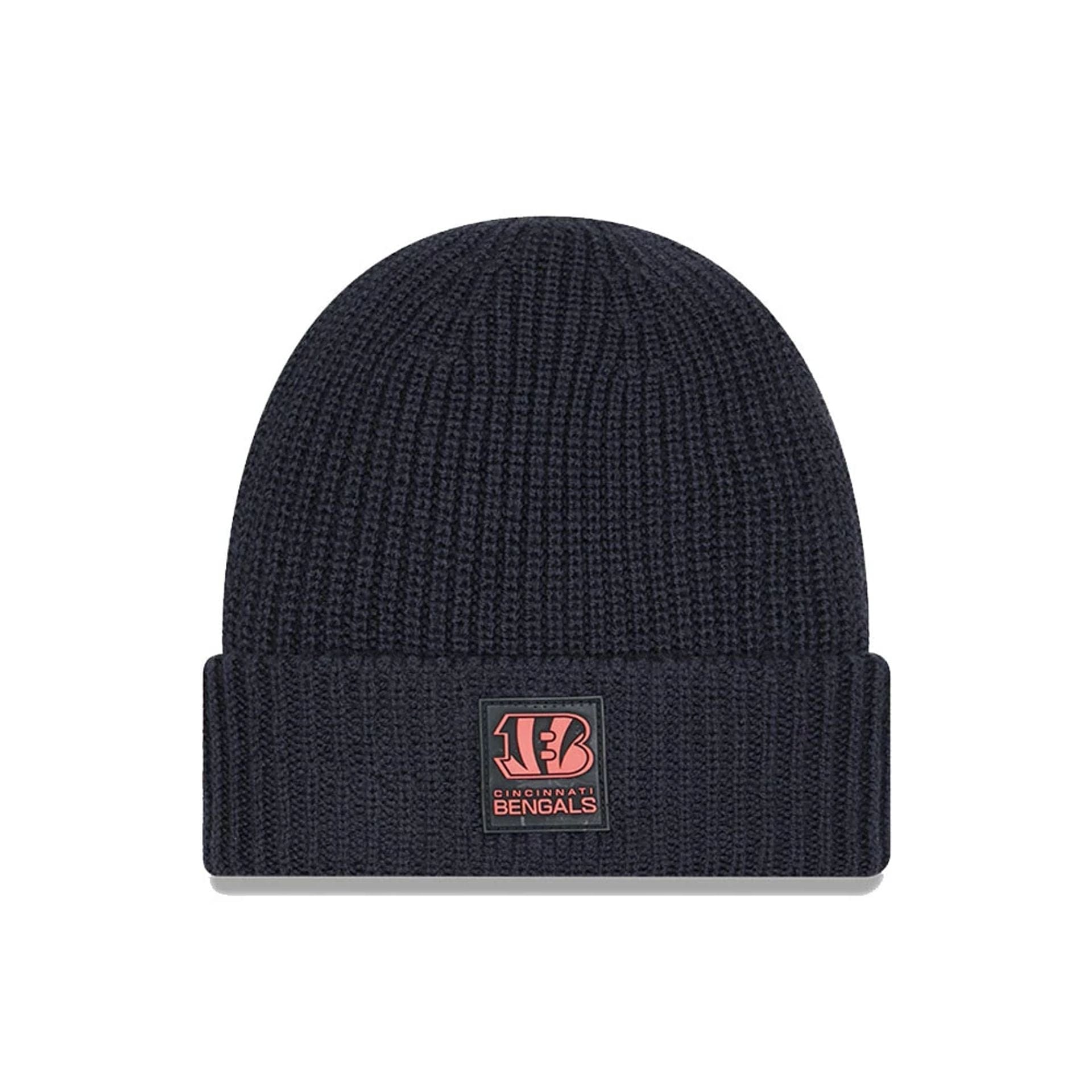 Cincinnati Bengals NFL Sideline 2025 Charcoal Cuff Knit Beanie Hat - kötött sapka