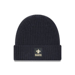 New Orleans Saints NFL Sideline 2025 Charcoal Cuff Knit Beanie Hat - kötött sapka