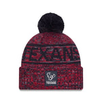 Houston Texans NFL Sideline Red Sport Knit Beanie Hat - kötött sapka