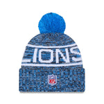 Detroit Lions NFL Sideline 2025 Blue Sport Knit Beanie Hat - kötött sapka