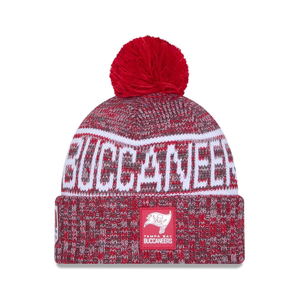 Tampa Bay Buccaneers NFL Sideline 2025 Red Sport Knit Beanie Hat - kötött sapka