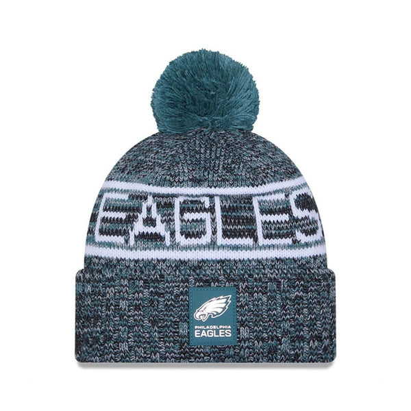 Philadelphia Eagles NFL Sideline 2025 Dark Green Sport Knit Beanie Hat - kötött sapka