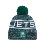 New York Jets NFL Sideline Green Sport Knit - kötött sapka