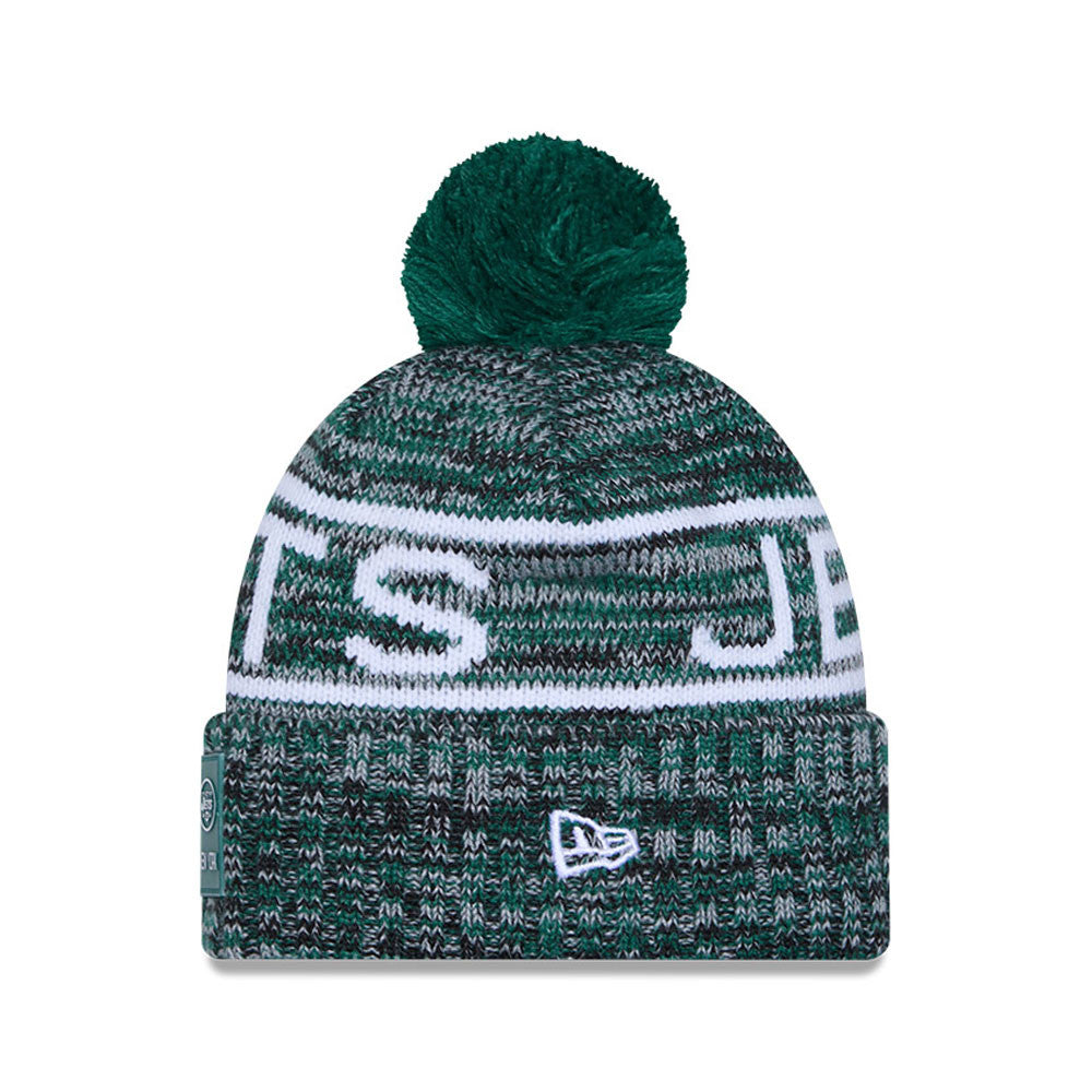 New York Jets NFL Sideline Green Sport Knit - kötött sapka