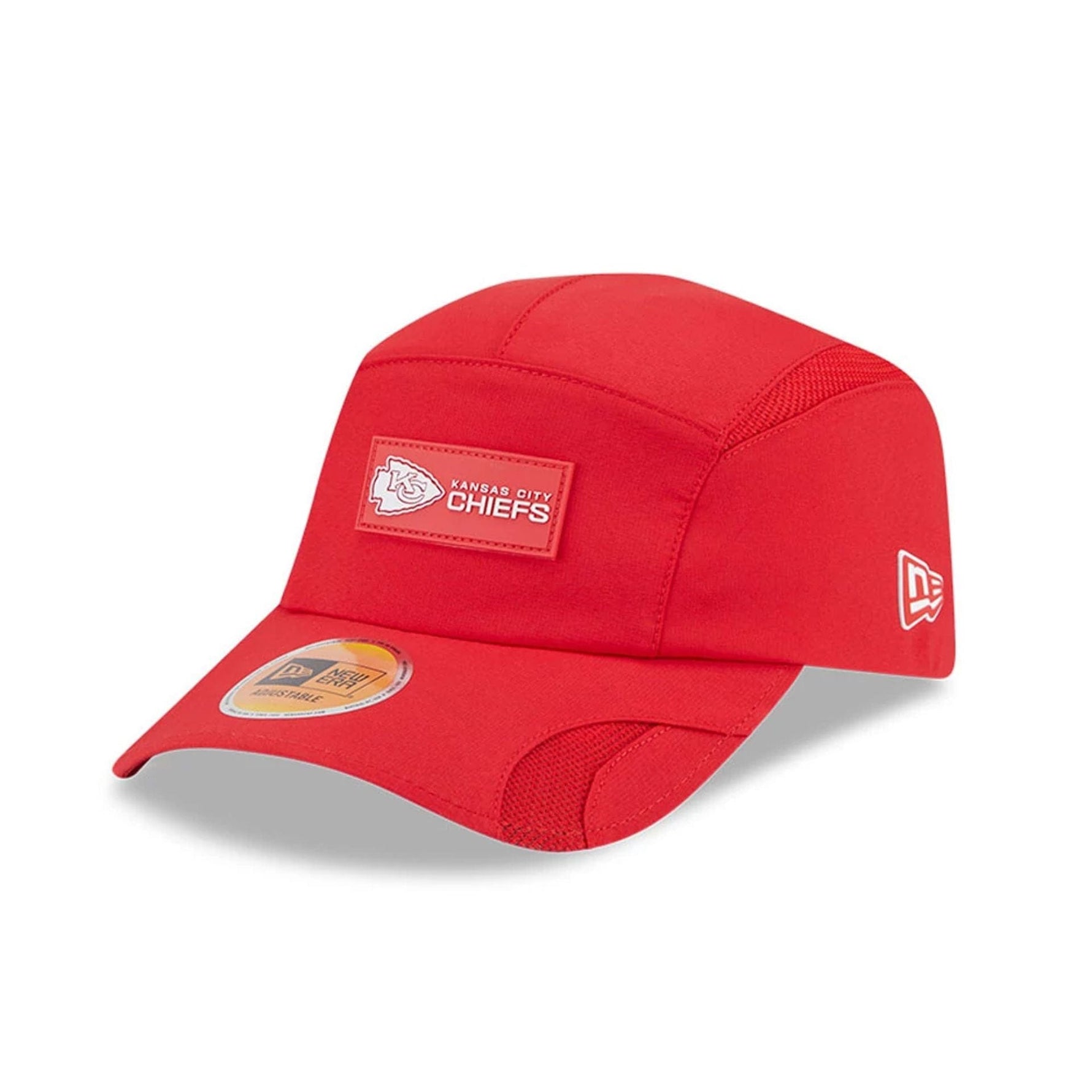 Kansas City Chiefs NFL Sideline 2025 Red Runner Adjustable Cap - baseball sapka