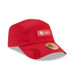 San Francisco 49ers NFL Sideline 2025 Red Runner Adjustable Cap - baseball sapka