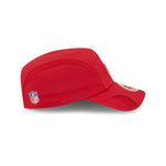 San Francisco 49ers NFL Sideline 2025 Red Runner Adjustable Cap - baseball sapka