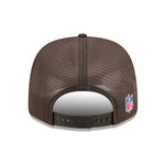 Cleveland Browns NFL Sideline 2025 Dark Brown 9SEVENTY Trucker Stretch Snap Adjustable Cap - baseball sapka