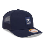Dallas Cowboys NFL Sideline 2025 Dark Blue 9SEVENTY Trucker Stretch Snap Adjustable Cap - baseball sapka